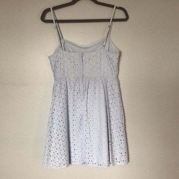 H&M | Geometric Eyelet Babydoll Sundress - Picture 3 of 7